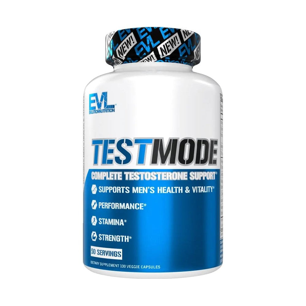 Evlution Nutrition TestMode - Complete Testosterone Support (100 Veggie Capsules)