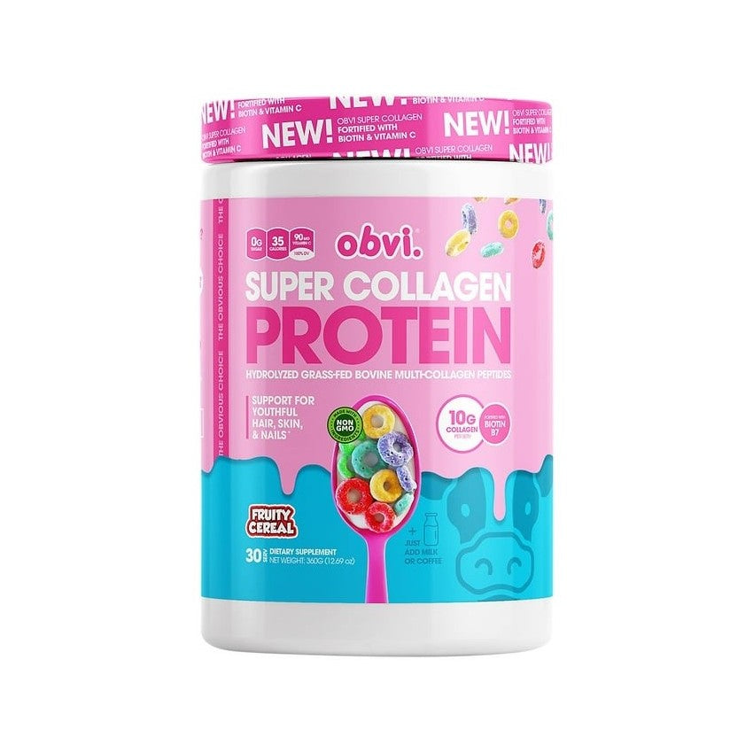 Obvi Super Collagen Protein - Rainbow Cereal (327g)