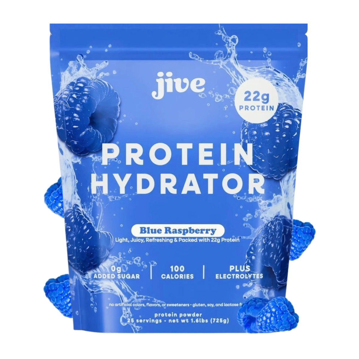 Jive Whey Protein Hydrator + Electrolytes 1.6LB - Blue Raspberry