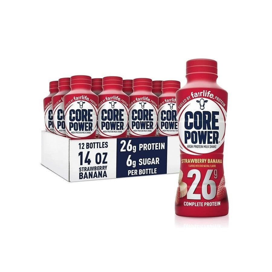 Fairlife Core Power High Protein Milk Shake - Strawberry Banana (12 Pack)