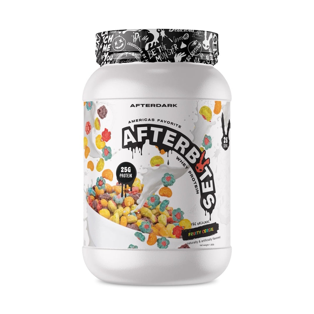 AFTERDARK AfterBites Whey Protein 1.95LB - Fruity Cereal