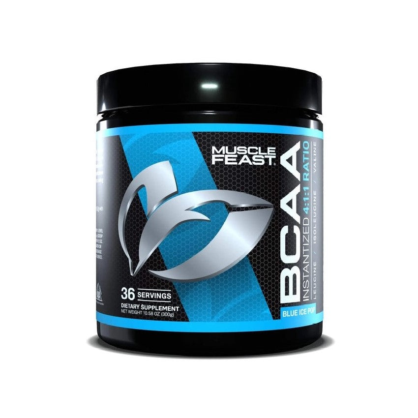 Muscle Feast BCAA Powder 4:1:1 - Blue Ice Pop (300g)