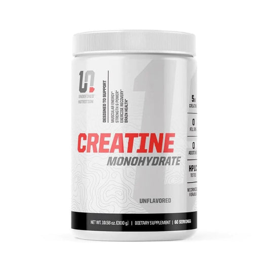 Undefined Nutrition Creatine Monohydrate - Unflavored (300g)