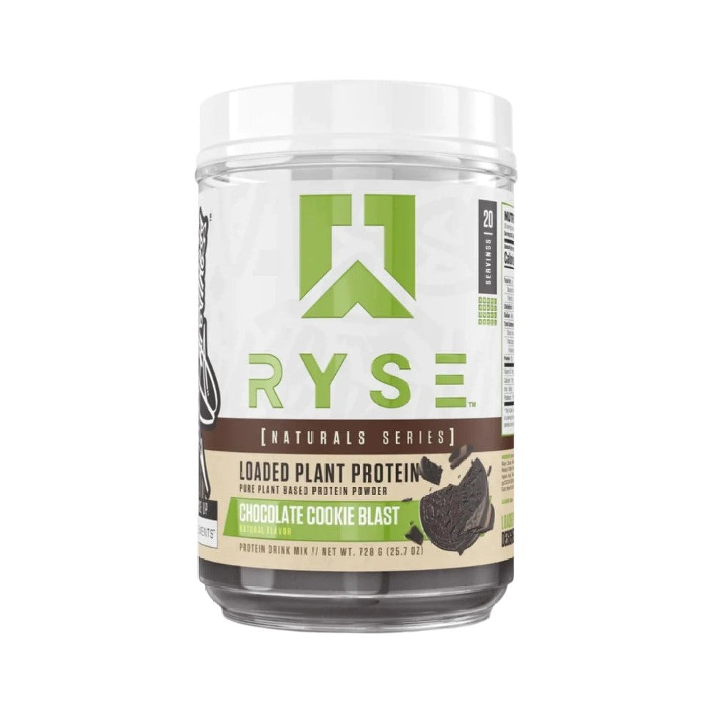 RYSE Naturals Series Loaded Plant Protein - Chocolate Cookie Blast (728g)