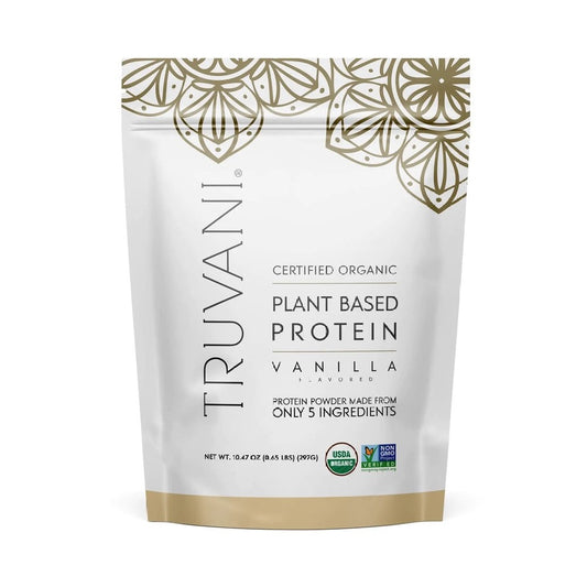 Truvani Vegan Pea Protein Powder          - Vanilla (650g)