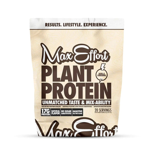 MAX Effort Plant Protein - Vanilla Cinnamon (456g)