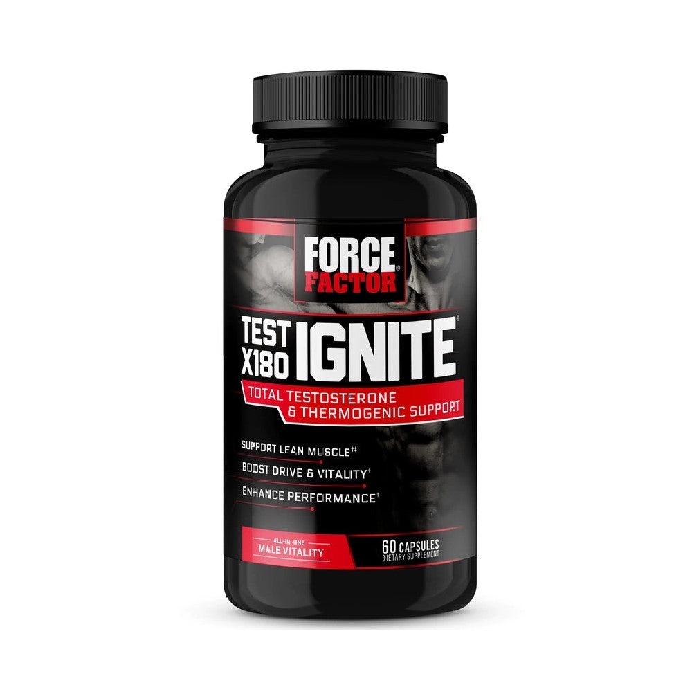 Force Factor Test X180 Ignite Testosterone Booster (60 Capsules)