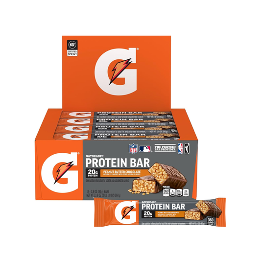 Gatorade Protein Bars - Chocolate Peanut Butter (12 Pack)