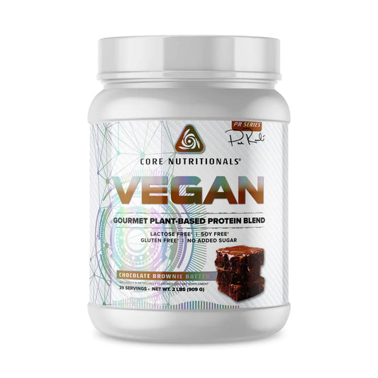 Core Nutritionals Vegan Gourmet Protein Blend - Chocolate Brownie Batter (2LB)