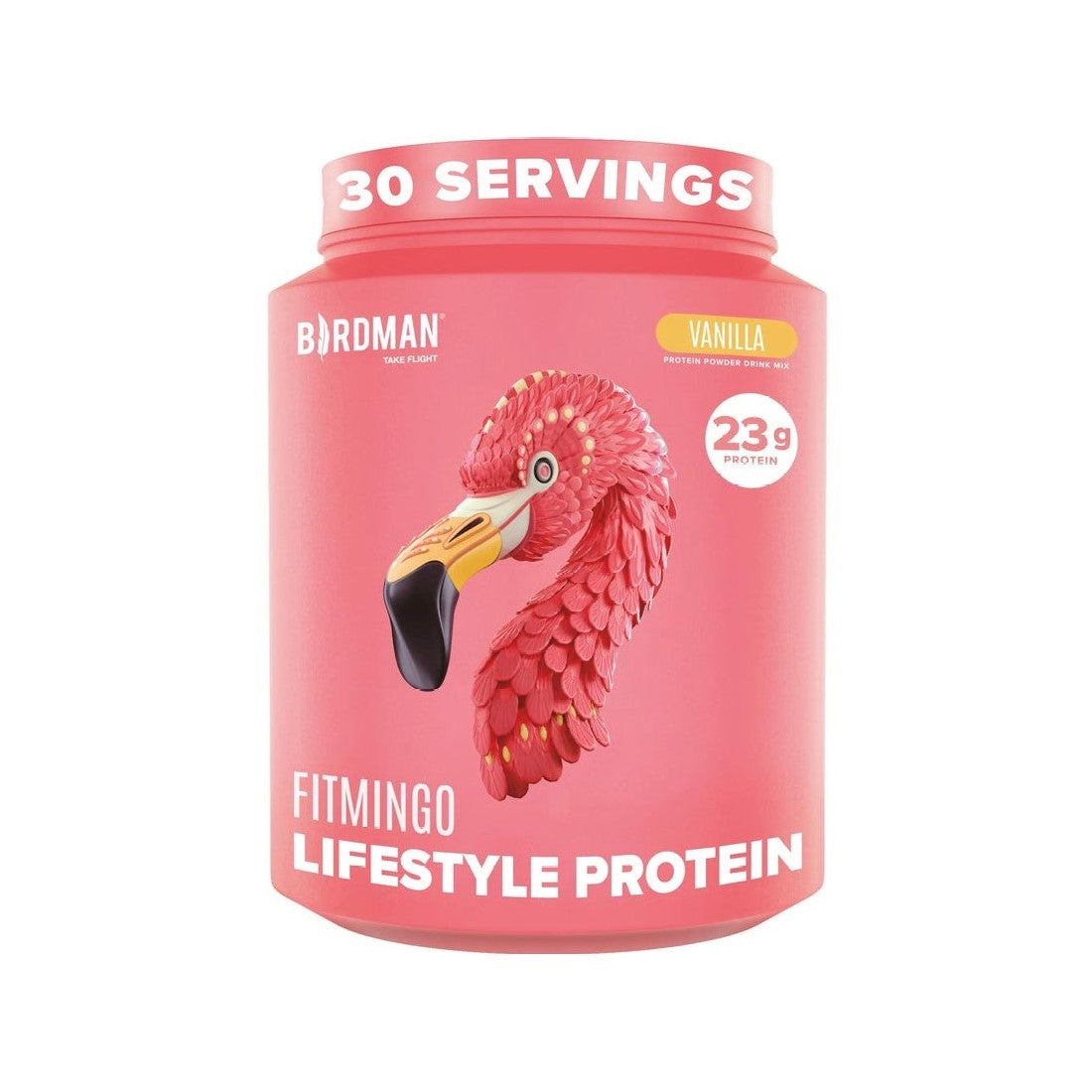 BIRDMAN Fitmingo Vegan Protein - Vanilla (2.2LB)