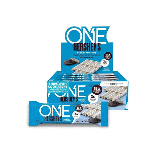 ONE Hersheys Protein Bar - Cookies 'n' Creme (12 Pack)