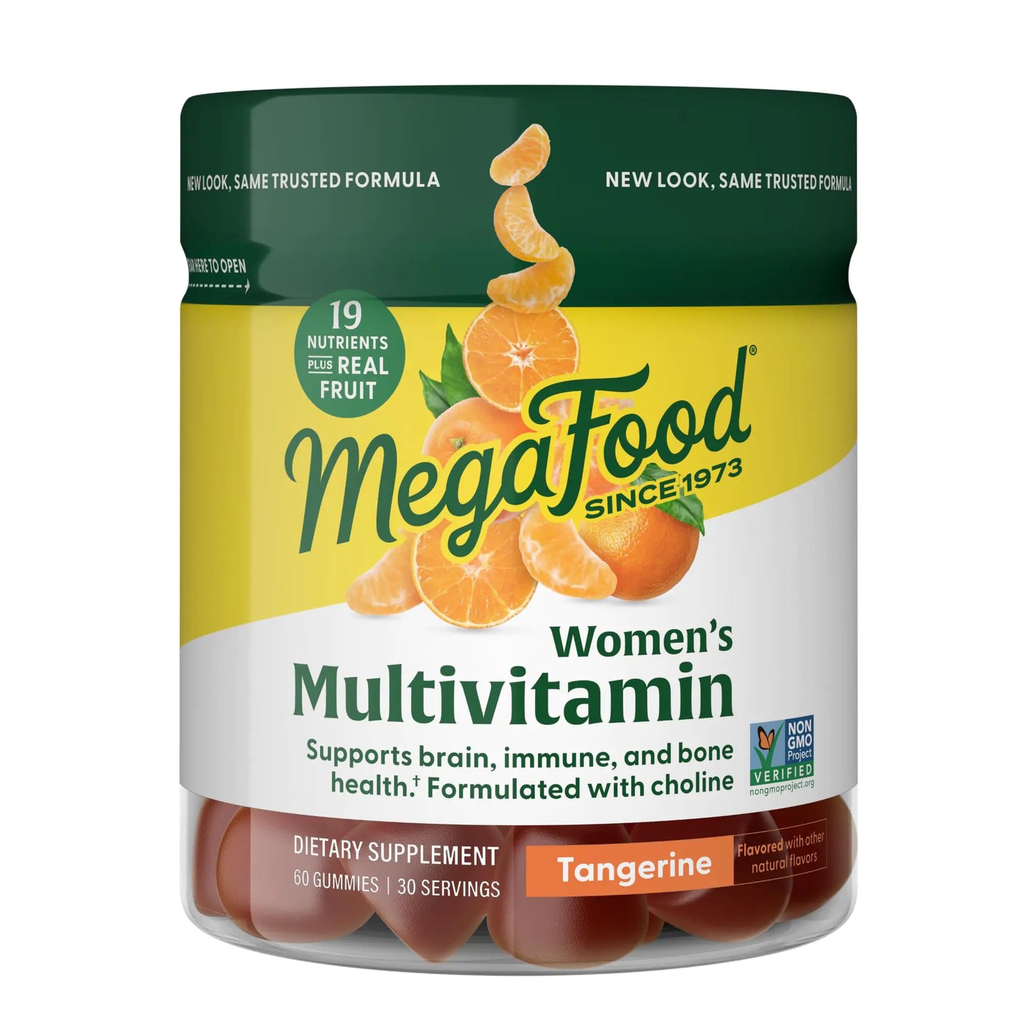 MegaFood Womens Multivitamin - Tangerine (60 Gummies)